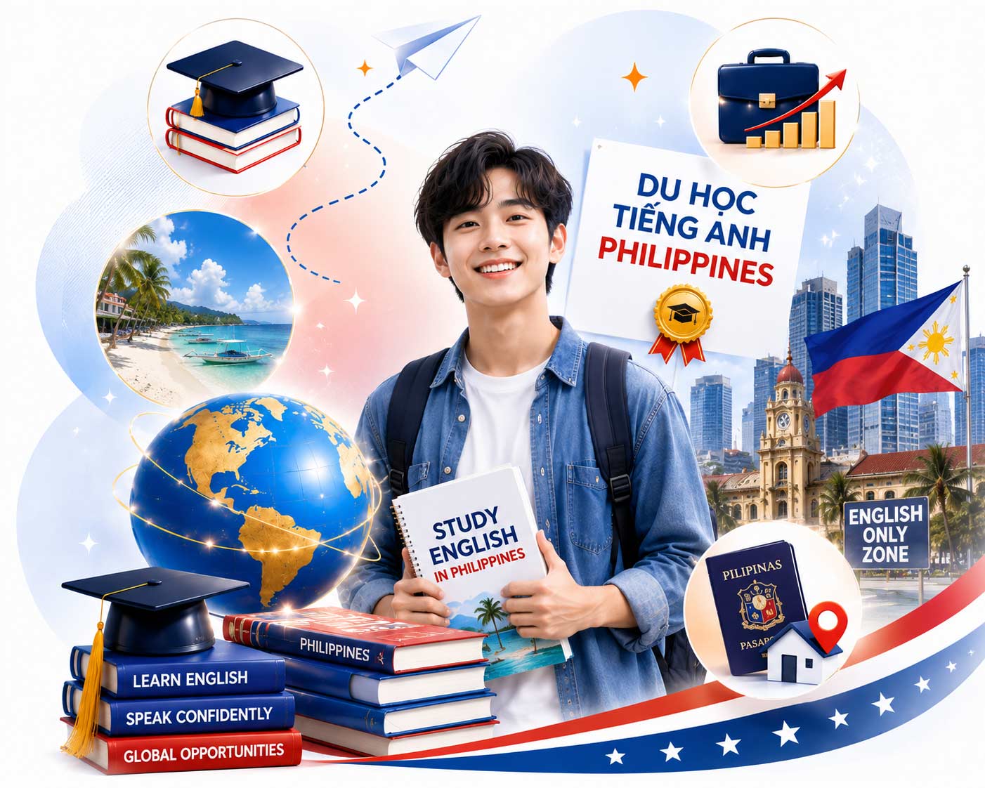 Vì sao nên học tiếng Anh tại Philippines