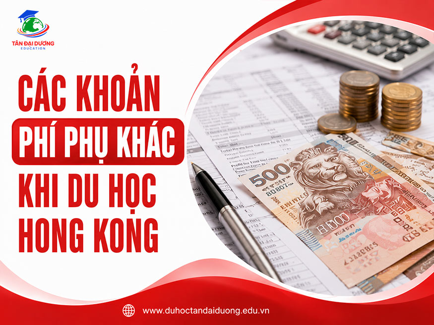 Các khoản phí phụ khác khi du học Hong Kong
