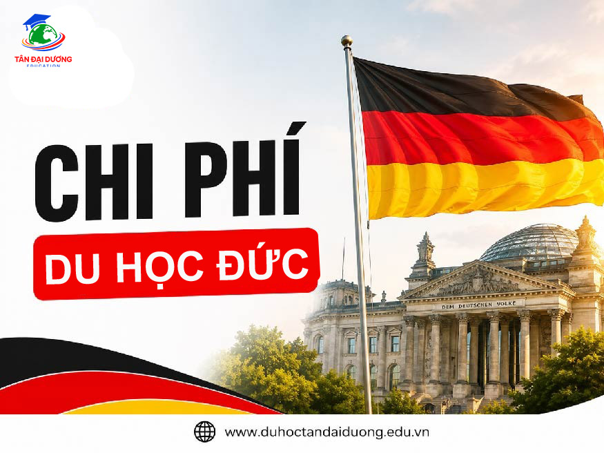 Chi phí du học Đức: Tổng 1 năm hết bao nhiêu tiền?