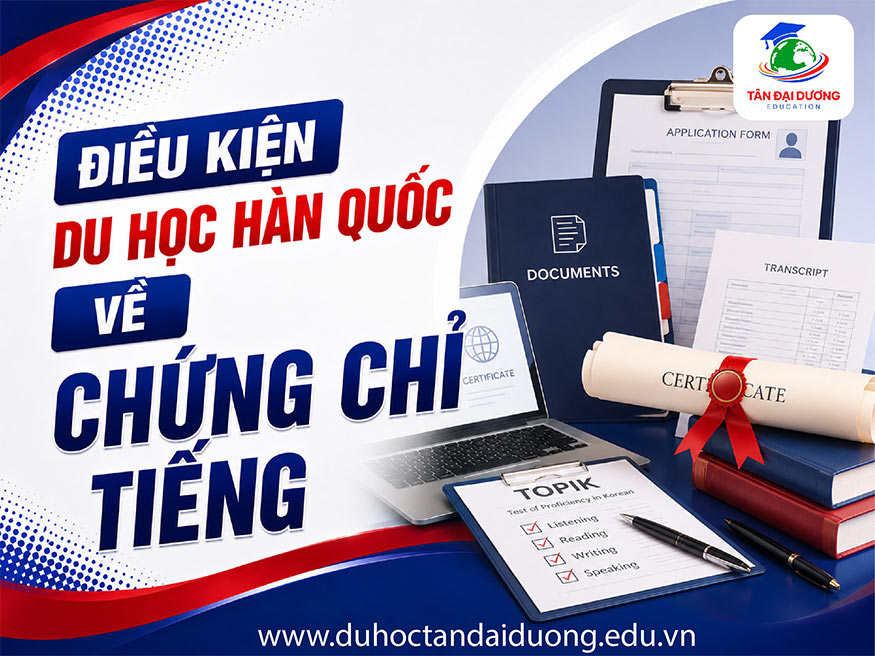 Điều kiện du học Hàn Quốc về chứng chỉ tiếng