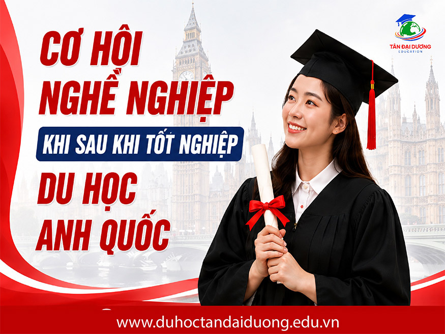 Cơ hội nghề nghiệp khi sau khi tốt nghiệp du học Anh Quốc