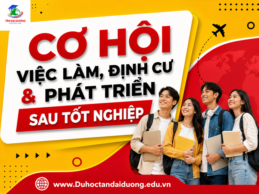 Cơ hội việc làm, định cư & phát triển sau tốt nghiệp