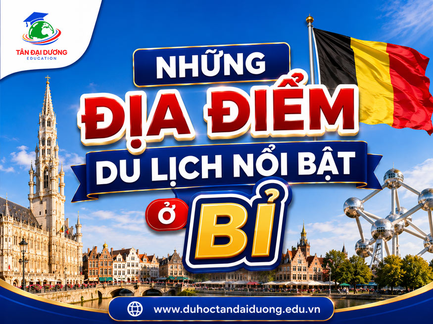 Những địa điểm du lịch nổi bật ở Bỉ