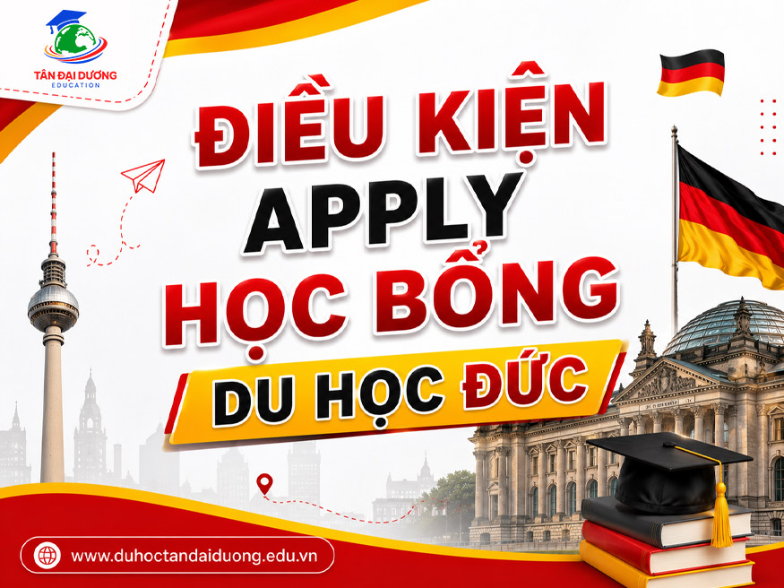 Điều kiện apply học bổng du học Đức