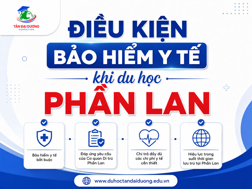 Điều kiện bảo hiểm y tế khi du học Phần Lan