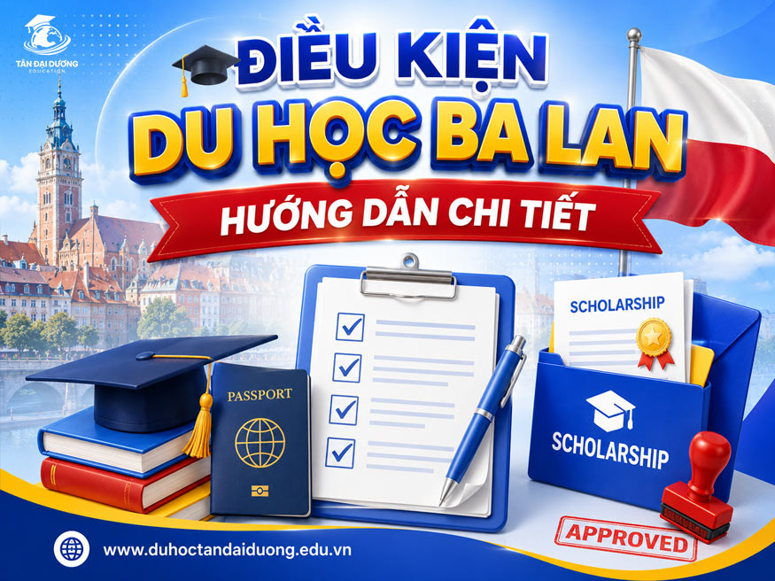 Điều kiện du học Ba Lan: Hướng dẫn chi tiết