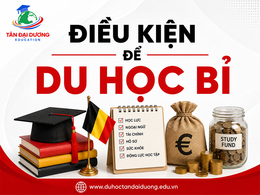 Điều kiện để du học Bỉ