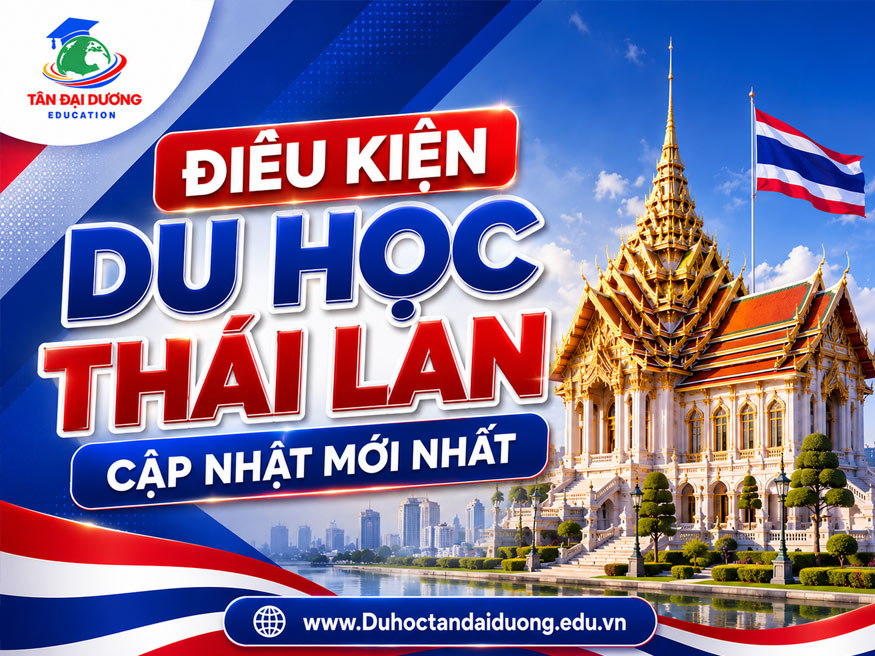 Điều kiện du học Thái Lan cập nhật mới
