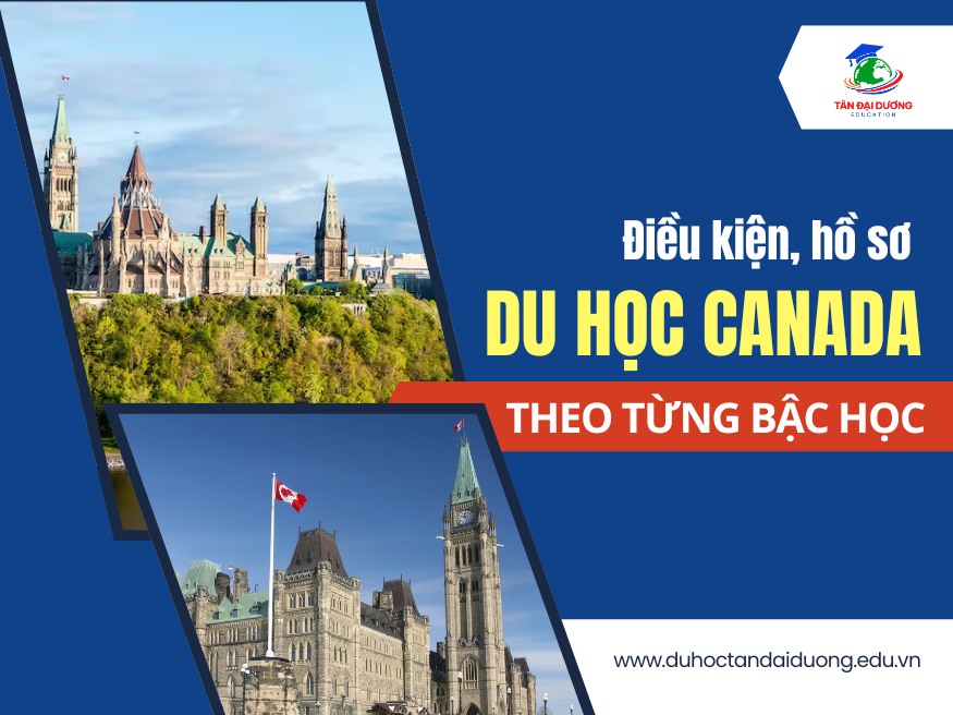 Điều kiện, hồ sơ thủ tục du học Canada theo từng bậc học