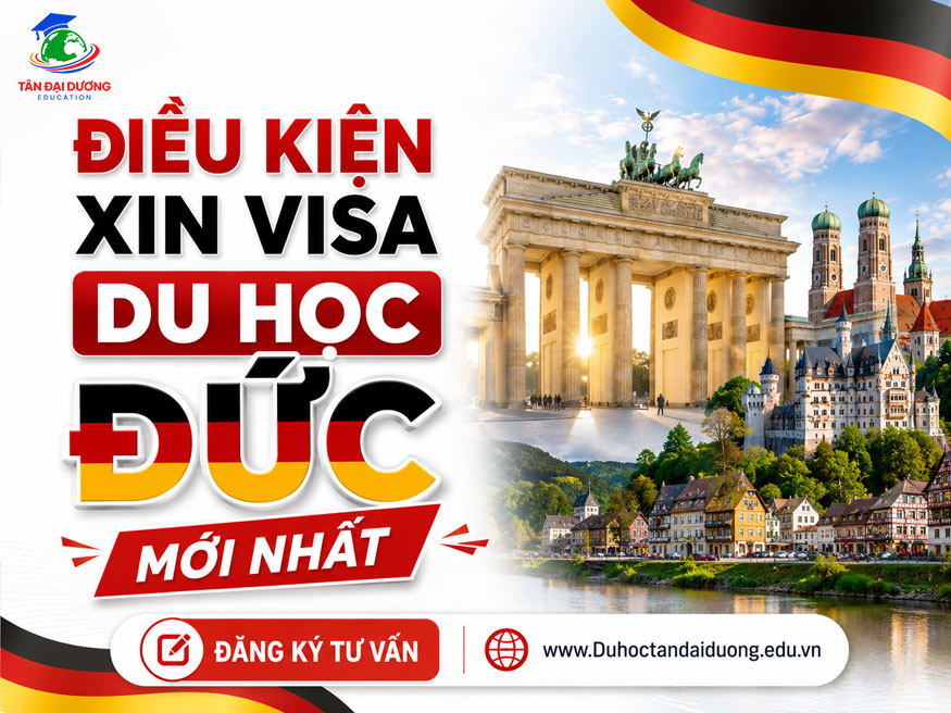 Điều kiện xin visa du học Đức mới nhất