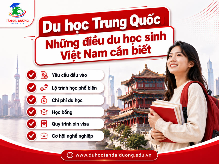 Du học Trung Quốc: Những điều du học sinh Việt Nam cần biết