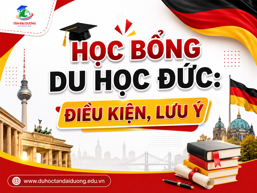 Học bổng du học Đức: Điều kiện, Lưu ý