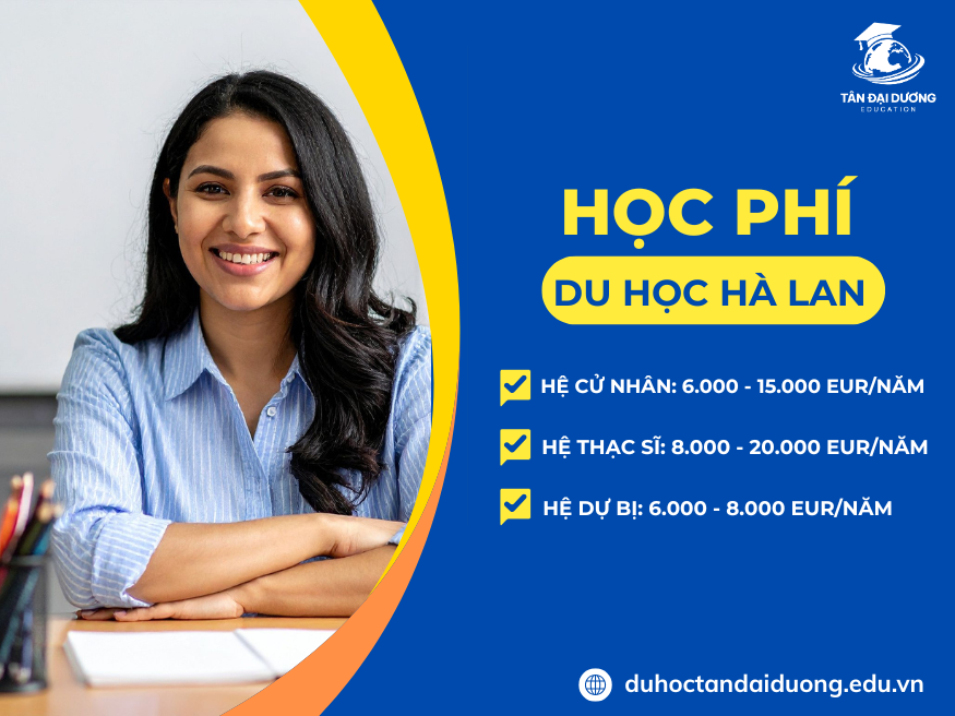 Chi phí du học Hà Lan về học phí