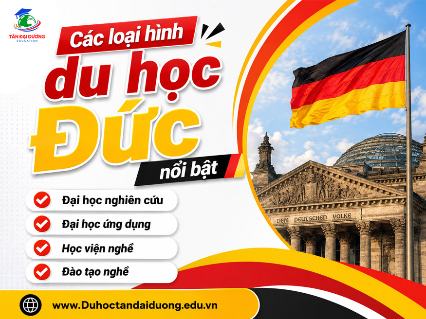 Các loại hình du học Đức nổi bật