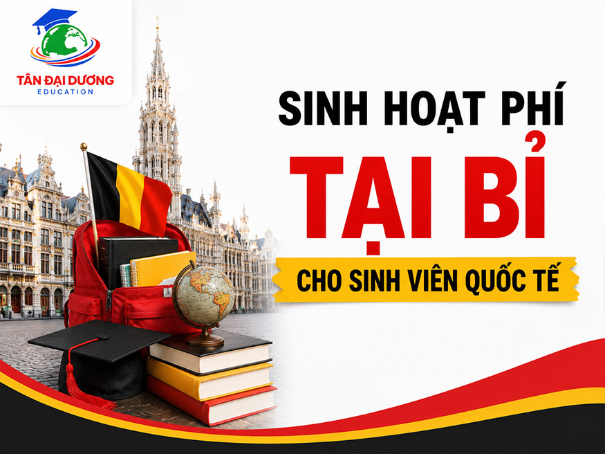 Sinh hoạt phí tại Bỉ cho sinh viên quốc tế