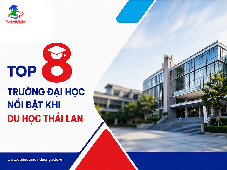 Top 8 trường đại học nổi bật khi du học Thái Lan