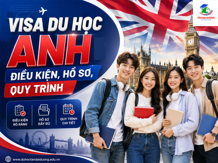Visa du học Anh: Điều kiện, Hồ sơ, Quy trình