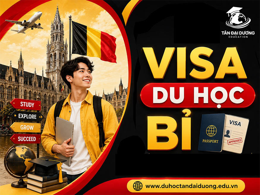 Visa du học Bỉ