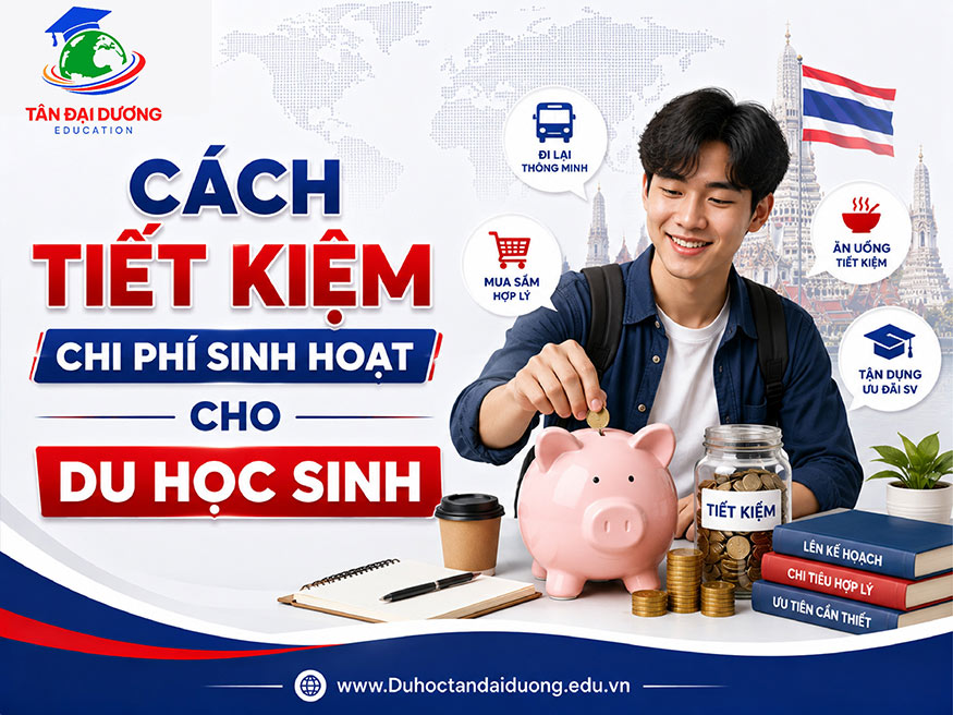 Cách tiết kiệm chi phí sinh hoạt cho du học sinh