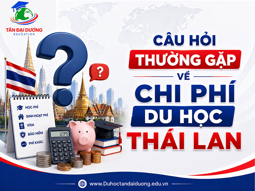 Câu hỏi thường gặp về chi phí du học Thái La