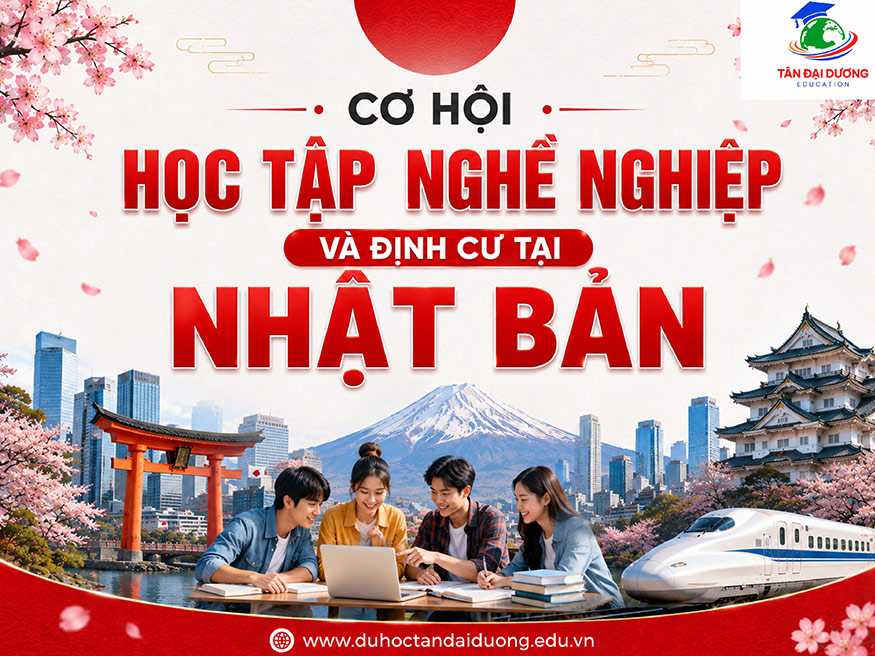 Cơ hội học tập, nghề nghiệp và định cư tại Nhật Bản