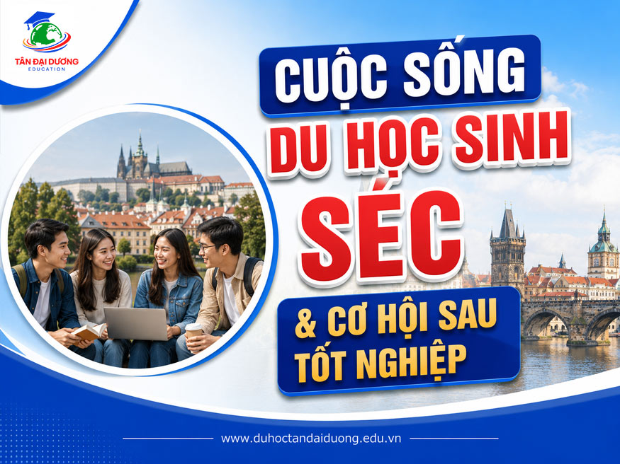 Cuộc sống du học sinh Séc & cơ hội sau tốt nghiệp