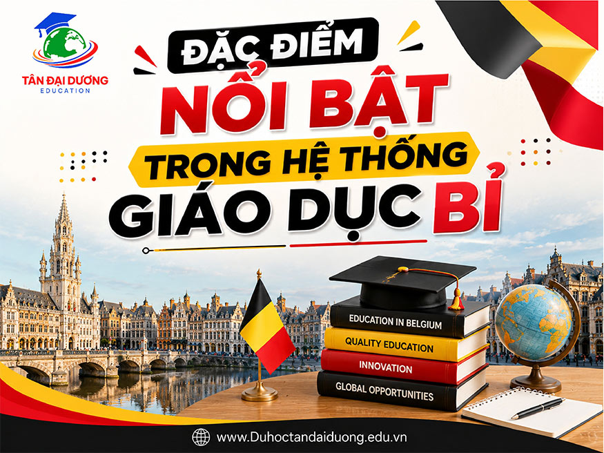 Đặc điểm nổi bật trọng hệ thống giáo dục Bỉ