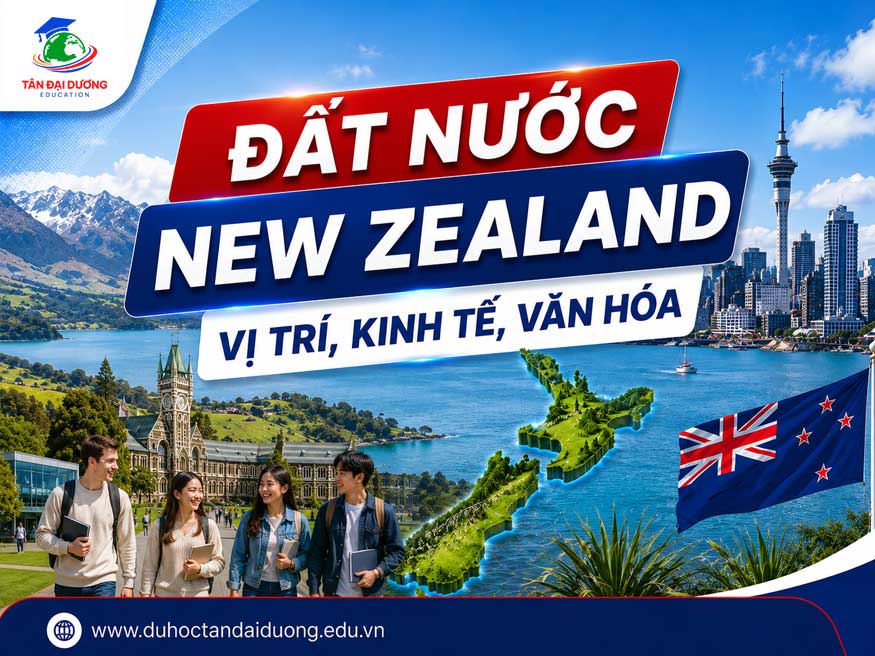 Đất nước New Zealand: Vị trí, kinh tế, văn hóa