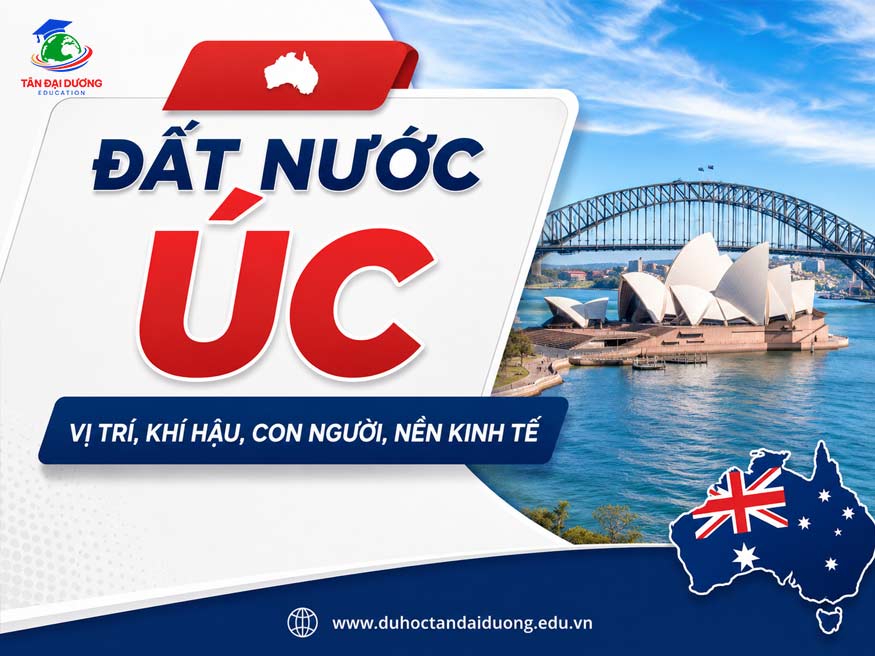 Đất nước Úc: Vị trí, khí hậu, con người, nền kinh tế