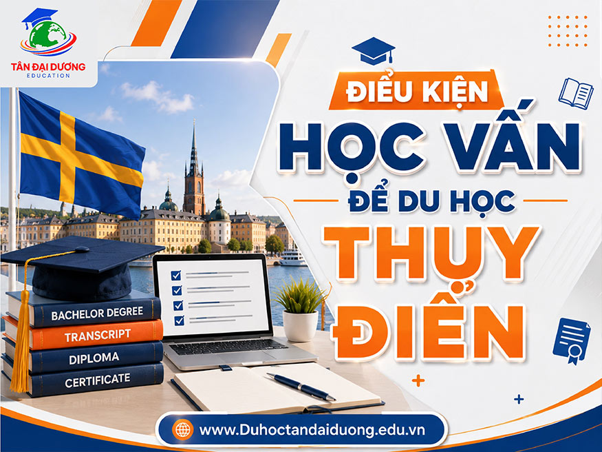 Điều kiện học vấn để du học Thụy Điển