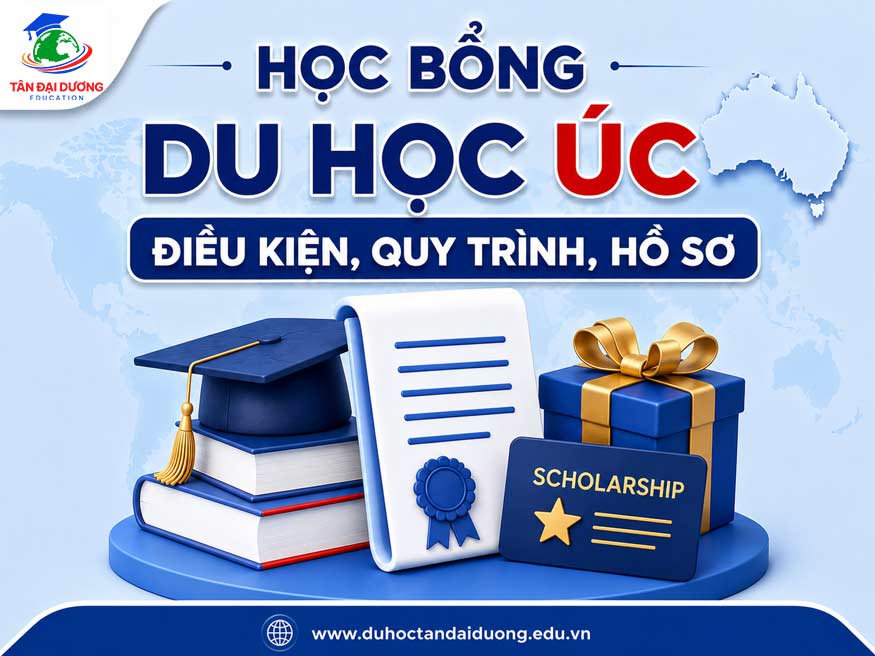 Học bổng du học Úc: Điều kiện, quy trình, hồ sơ