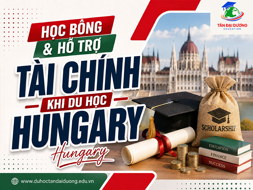 Học bổng & hỗ trợ tài chính khi du học Hungary