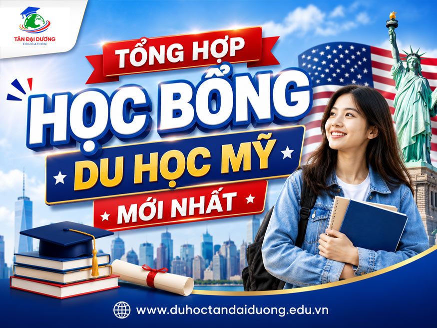 Tổng hợp học bổng du học Mỹ mới nhất: Điều kiện, Hồ Sơ