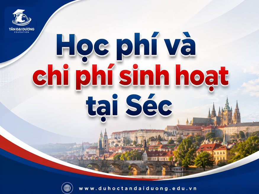 Học phí và chi phí sinh hoạt tại Séc