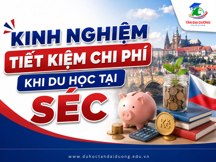 Kinh nghiệm tiết kiệm chi phí khi du học tại Séc