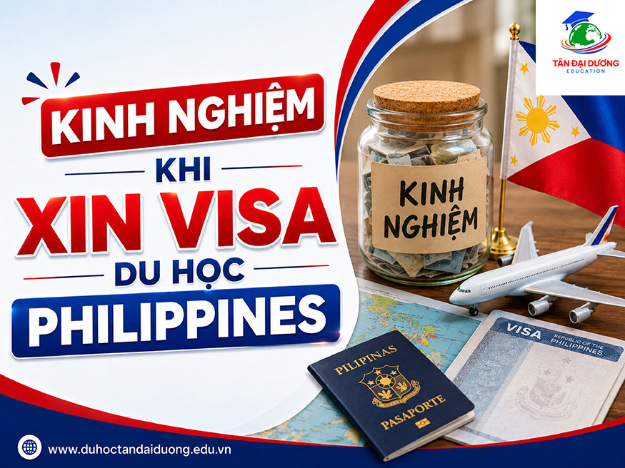 Kinh nghiệm khi xin visa du học Philippines