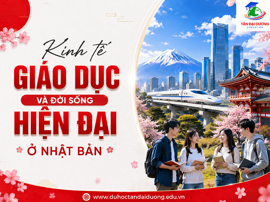 Kinh tế, giáo dục và đời sống hiện đại ở Nhật Bản