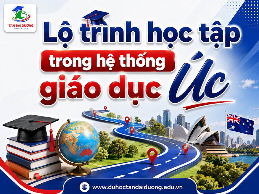 Lộ trình học tập trong hệ thống giáo dục Úc