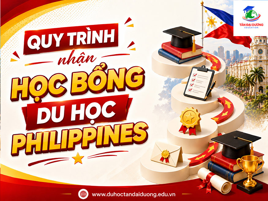 Quy trình nhận học bổng du học Philippines