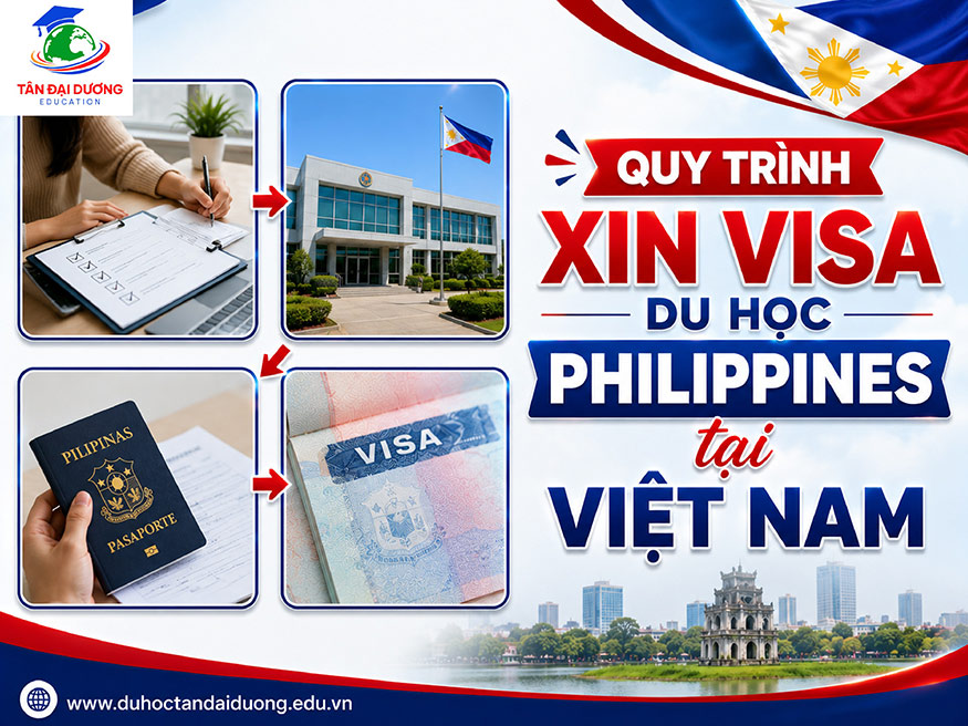 Quy trình xin visa du học Philippines