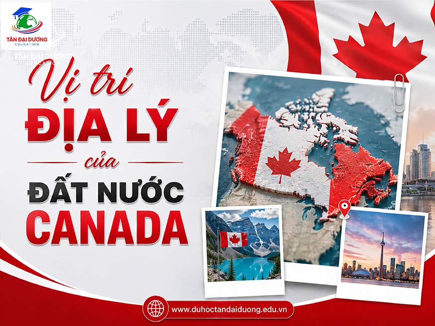 Vị trí địa lý của đất nước Canada