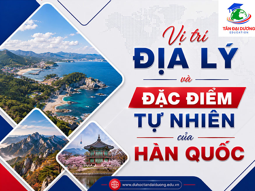 Vị trí địa lý và đặc điểm tự nhiên của Hàn Quốc