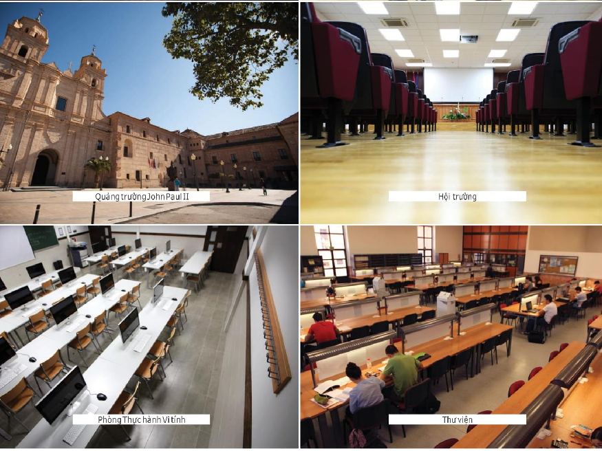 Cơ sở vật chất của UCAM