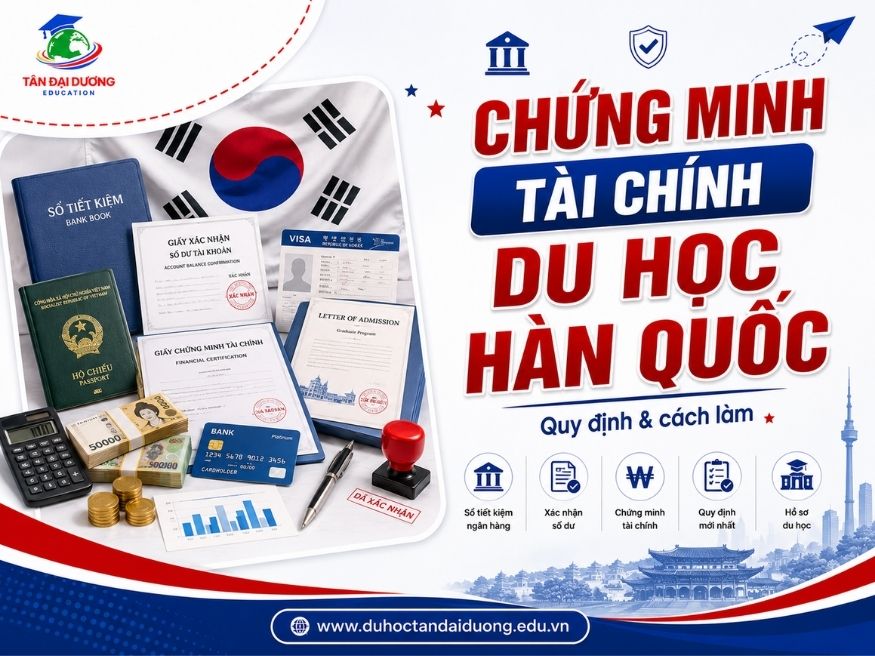 Chứng minh tài chính du học Hàn Quốc