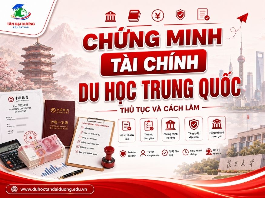 Lí do phải chứng minh tài chính du học Trung Quốc