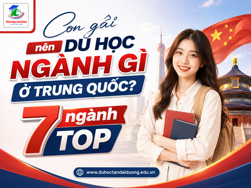 Con gái nên du học ngành gì ở Trung Quốc? Top 7 ngành