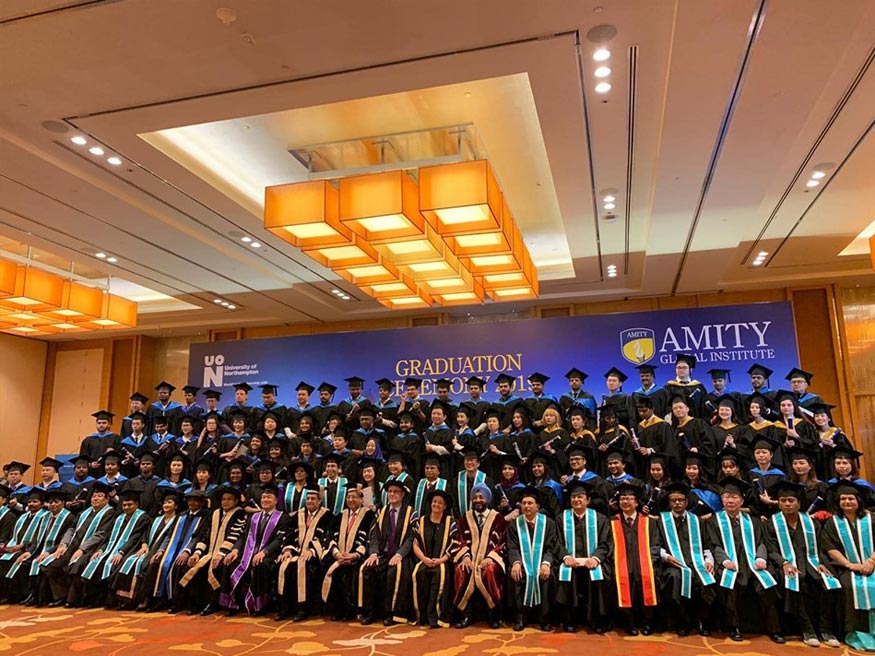 Đời sống sinh viên, môi trường học tập của học viện Amity Singapore