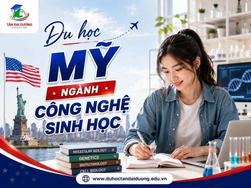 Du học Mỹ ngành công nghệ sinh học