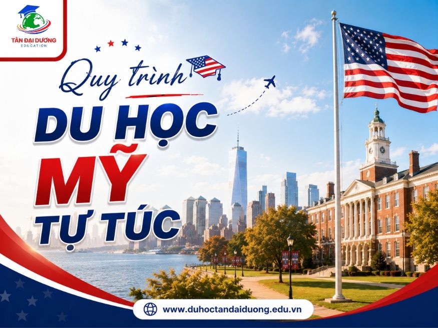 Quy trình du học Mỹ tự túc