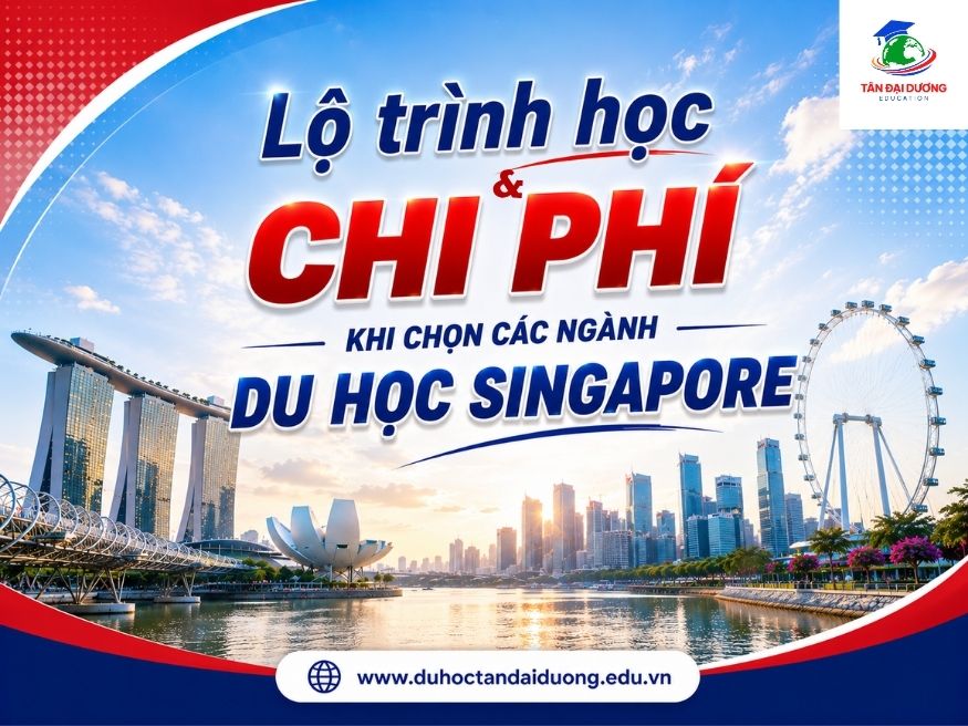 Lộ trình học & chi phí khi chọn các ngành du học singapore